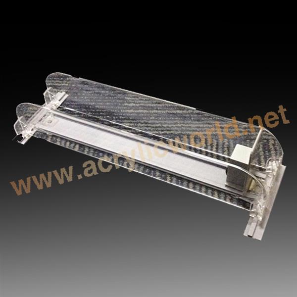 clear shelf pusher for cigarette